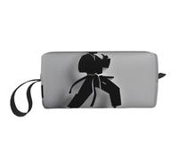 LNNIUK Impressive Karate Men print Travel Toiletry Case Pouch Makeup Bag Travel Cosmetic Bags,Cosmetic Makeup Bags with Zipper