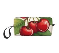 LNNIUK lovely sweet red cherry 1 print Travel Toiletry Case Pouch Makeup Bag Travel Cosmetic Bags,Cosmetic Makeup Bags with Zipper