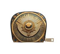 LNNIUK Sun Old Egyptian Timeless Grace print Wallet Credit Cards Holder Business Card Case for Men Women Compact Size for Adults, White, One Size