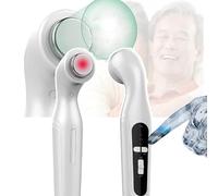 LNNLOO Portable Ultrasound Therapy Machine(1Mhz-3MHz), 15 Minute Timing + 3 Gears Adjustable, Physical Therapy + 4cm² Radiation Area, 42° Overheating Protection,White