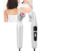 LNNLOO Ultrasound Physiotherapy Equipment, Portable Ultrasound Therapy Machine, 15 Minute Timing/ 3 Gear Adjustable, Neck Shoulder Knee Back Joint Body Pain Relief,White