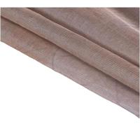 LNNNW Faraday Cloth Silver Coated Mesh Conductive Fabric,Suit for Curtains Mosquito Net Faraday Cage Faraday Fabric Width 1.5m for DIY Projects(1.5X2m)