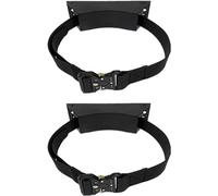 LNNNW Oxygen Tank cart Heavy Duty Gas Cylinder Mount Bracket 1 2 3 4 5 Pcs, Hospital/Commercial/Domestic Propane Tank Holder Rack Oxygen Tank Bracket Holds(Schwarz,2pcs)