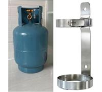 LNNNW Oxygen Tank cart Lightweight Metal Cylinder Bracket, Household Gas Cylinder Storage Rack Inner Diamete 4.5 5.5 5.7 in Oxygen Tank Bracket Holds(4.5"x11.2")