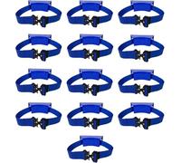LNNNW Oxygen Tank cart Propane Tank Mounting Bracket Strap - Set of 1 3 5 7 9 11 13 15, Portable Oxygen Tank Wall Mounted Holder Oxygen Tank Bracket Holds(Blue,13pcs)