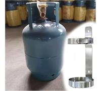 LNNNW Oxygen Tank cart Stainless Steel Cylinder Tank Rack, Portable Gas Cylinder Organizer Shelf, for Nursing Homes/School & Factory Oxygen Tank Bracket Holds(34 cm/13.4 in(4L))