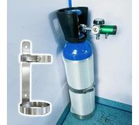 LNNNW Oxygen Tank cart Wall Mounted Propane Tank Holder 1 2 3 4 5 Pcs, for Ambulances/Hospital/School Oxygen Tank Bracket Holds(1pack,Dia 11.5cm (4 1/2in))