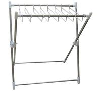 LNNSHX Electric Heated Clothes Airer Dryer Drying Racks Clothes Drying Rack Floor Folding Drying Rack Pole X-shaped Clothes Rail Stainless Steel Balcony Towel Rack Drying Rack Single And Double