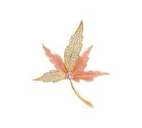 LNNSHX Fresh and Sweet and Lovely Maple Leaf Brooch Versatile Leaf Sage Pin Accessories