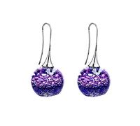 LNNSHX Resin magic ball earring earringwomen'hundred colored glasearring earringear ornaments