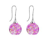 LNNSHX Resin magic ball earring earringwomen'hundred colored glasearring earringear ornaments