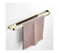 LNNSHX Towel Rails Towel Racks, for Bathroom, Towel Bar, Brass Wall Mounted Kitchen Bathroom Single Rack, Chrome Nickle Bathtowel Shelf Hanger Bronze/Gold/a (Rose Gold a)