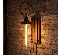 LNNSNE Appliques, Lampes murales, chevet murale minimaliste, salon Chambre à coucher Lampe de nuit Restaurant Wooden Wall Light Bar Lights The Road Corridor S