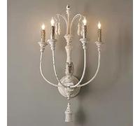 LNNSNE Appliques murales, Country Retro Old Lampe, Villa Corridor Fonding Mur Wall Raccord, lampes chevet de d'escalier, for la chambre, entrée, à manger, salle des filles, Foye