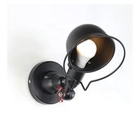 LNNSNE Appliques murales GRENIER Retro Industrial Wind Alsle Mur extérieure Ferre Fer Restaurant Internet Café Personnalité Creative Wall Lamp Outils famille de cuisine Améliorer Color : Noir