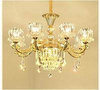 LNNSNE Appliques murales, Lobby Moderne Éclairage Golden Classical Cristal Escalier Zinc Alliage Crystal Décoration de la Maison(2arms Wall Lamp)