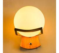 LNNSNE Appliques murales, Nordic Wall Moderne Boule Creative Bougles Chambre à coucher nuit de séjour Lampe Allele