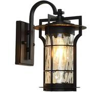 LNNSNE Porch lamp IP65 Waterproof Lanterns V-intage European Outdoor Barn Wall Lamps