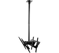 LNNW Adjustable Angle Ceiling TV Mount Bracket, Double-Sided TV Mount, Suitable For 32-65 Inch Flat Panel LCD TV TV Wall Bracket