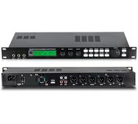 LNNW Digital Mixer Reverberator, KTV Microphone Audio Processor, with LCD Screen, DSP 15-band Audio Effector for Home and stage
