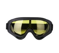 LNNXSZ Motocross Goggles 1PC Unisex Skiing Glasses Winter Windproof Goggles Eyewear Ski Dustproof Lens Sunglasses Outdoor Sports Cycling Frame Glasses(Yellow)