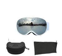 LNNXSZ Motocross Goggles Children Ski Goggles Anti-fog Double Layer Skiing Glasses Kids Snowboard Winter Outdoor Sports Goggle for Age 4-14(XJ-ET-YI-HE)