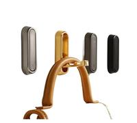 LNNXSZ Silver-A Modern Foldable Wall Mounted 2-Hook Stainless Steel Coat Hook for Home, Kitchen, Bathroom