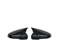 Lnojxxk Bracket Bar For 6 MK6 For GTI For GTD 2009-2013 Car Rearview Side Mirror Cover Wing Cap Exterior Door Case Trim Carbon Fiber Look GPS Stand(MK6 Carbon)