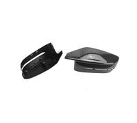 Lnojxxk Bracket Bar For M2 M3 M4 M240i M440i I4 M50 G87 G80 G82 G83 Glossy Black Carbon Pattern Rearview Exterior Side Mirror Caps GPS Stand(Carbon Fiber Look)