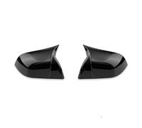 Lnojxxk Bracket Bar For Tesla Model 3 For Model Y Rear View Door Wing Side Mirror Cover Caps Shell Case Rearview Cap Exterior Carbon Fiber GPS Stand(M3 Glossy Black)