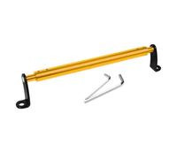 Lnojxxk Crossbar mount For VOGE SR1 SR3 SR4MAX SR 125 22mm Motorcycle GPS Navigation Plate Bracket Expansion Crossbar Phone Holder Stand Plate Bracket(Gold)