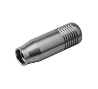 Lnojxxk Gear Shift Lever Knob Gear Shifter Gear Head Knob Universal Car Gear Shift Knob Stick Manual Transmission(Titanium Color)