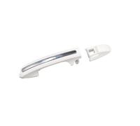 Lnojxxk Outer Door Handles for Foton for Tunland E3 E5 Pickup Door Outer Handle White with Chrome(Rear Right)