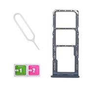 LNONLS Dual SIM Card Tray Slot Holder Replacement for Samsung Galaxy A13 5G 2021/A136U with Sim Card Tray Open Eject Pin and SD Card Tray (All Carriers)