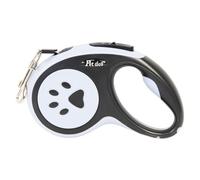 LNOPRPYS 5M Pet Leash | Outdoor Dog Walking Leash | One Click Brake Retractable Leash | Small Cat Leash | Smooth And Lightweight Leash | Silky Sliding Pullback Leash (LPA242),Black