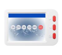 LNOYGN Automatic Lottery Ball Machine, USB Powered AI Lottery Number Picker, Lucky Number Generator Novelty Gifts for Christmas Fathers Day Mothers Day
