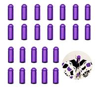 LNQ LUNIQI 24 Pcs Dart Flight Wing Savers Protectors Aluminum Alloy Dart Wing Corrector Fixed 90 Degrees Professional Competition Dart Accessories