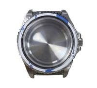 LNQKJXIIA 40mm Aluminum Bezel Sapphire Flat Glass Watch Case for NH35/NH36/4R36 Automatic Mechanical Movement Accessories