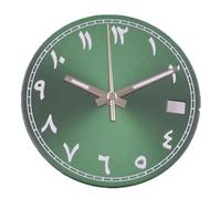 LNQKJXIIA Luminous Arabic Numeral Watch Hands for NH35/NH35A Automatic Movement (29mm)(Grn)