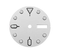 LNQKJXIIA Orange Sun Dual Calendar Dial 28.5mm Green Luminous for NH36 Movement(Wei)