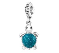 LNQOBU 925 Sterling Silver Charms Color-changing Chameleon Dangle Charm Beads Glow in the Dark Charme fits Pandora Bracelets and Necklace Jewelry Gift for Women