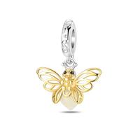 LNQOBU 925 Sterling Silver Charms Color-changing Chameleon Dangle Charm Beads Glow in the Dark Charme fits Pandora Bracelets and Necklace Jewelry Gift for Women
