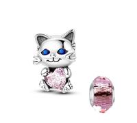 LNQOBU 925 Sterling Silver Charms for Bracelets Music Butterfly Charm Beads Pendants Compatible with Pandora bracelets Jewelry Gifts for Womens