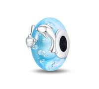 LNQOBU Murano Glass Charms 925 Sterling Silver,Charms for Bracelets,Pink Love Heart,Butterflies Charm,Red Round Bead Charm fit Women Bracelets/Necklace Jewelry Gifts