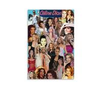 LNSXYSCQ Céline Dion Music Album Covers of Popular Singers Series Canvas Poster Wall Art Decorative Painting Bedroom Painting Posters08x12inch(20x30cm) Unframe-style