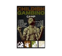 LNSXYSCQ Childish Gambino Music Album Covers of Popular Singers Series Canvas Poster Wall Art Decorative Painting Bedroom Painting Posters08x12inch(20x30cm) Unframe-style