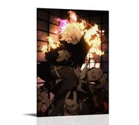 LNSXYSCQ Hell's Paradise Jigokuraku Classic Anime Cartoons Series Canvas Poster Wall Art Decorative Painting Bedroom Painting Posters12x18inch(30x45cm) Frame-style