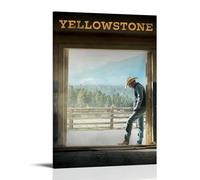 LNSXYSCQ Yellowstone Classic And Wonderful Movies And TV Series Canvas Poster Wall Art Decorative Painting Bedroom Painting Posters12x18inch(30x45cm) Frame-style