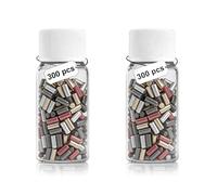 LNSYSNS 600 Pcs Lighter Flints 2.2 mm with Storage Bottle, Fuel Compatible, Fits Zippo Clipper & Most Lighters