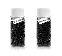 LNSYSNS 600-Piece Flint Stone Set with Storage Bottle, 2.2 × 5 mm Replacement Flints, Universal Lighter Flints for Zippo and Clipper Lighters (Black)
